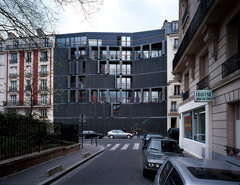 Wohnhäuser an der Rue des Suisses