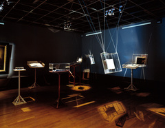 'Die Kunst als Mensch menschlich zu leben' - Ausstellungsarchitektur