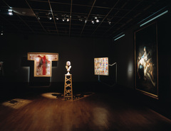 'Die Kunst als Mensch menschlich zu leben' - Ausstellungsarchitektur