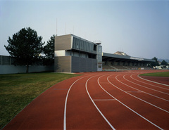 Umdasch Stadion - Pressezentrum und Zielturm